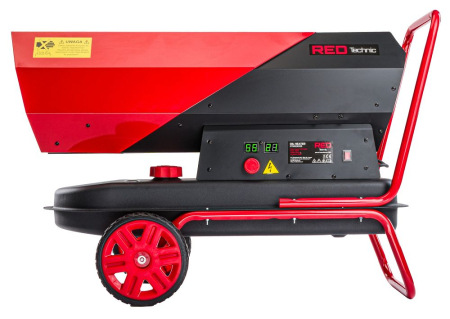Incalzitor industrial pe ulei motorina tun aer cald caldura 40kW + Termostat (RTNGO0126) [3]