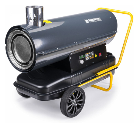 Incalzitor industrial pe ulei motorina tun aer cald caldura 65kW + Termostat PM1143 (PM-NAG-65MK) [2]