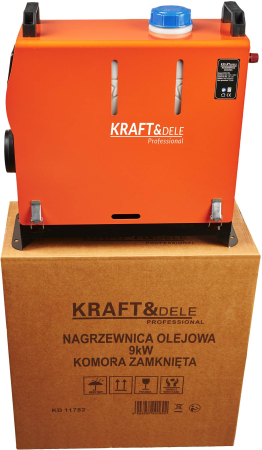 Incalzitor pe motorina 9 kW 12V cu telecomanda si termostat pentru vehicule si spatii mici (KD11782) [9]