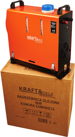 Incalzitor pe motorina 9 kW 12V cu telecomanda si termostat pentru vehicule si spatii mici (KD11782) [11]