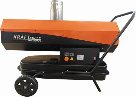 Incalzitor pe ulei 40 kW cu evacuare gaze si termostat pentru hale si spatii mari (KD5962) [3]