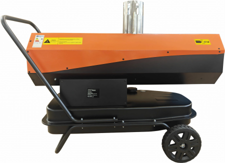 Incalzitor pe ulei 40 kW cu evacuare gaze si termostat pentru hale si spatii mari (KD5962) [2]