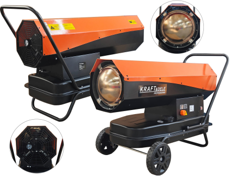 Altele - Incalzitor pe ulei 60 kW cu ventilator si termostat pentru incalzire spatii mari (KD5960)