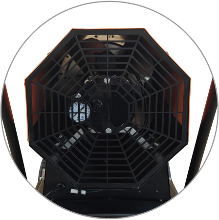 Incalzitor pe ulei 60 kW cu ventilator si termostat pentru incalzire spatii mari (KD5960) [4]