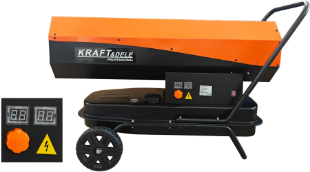 Incalzitor pe ulei 60 kW cu ventilator si termostat pentru incalzire spatii mari (KD5960) [12]