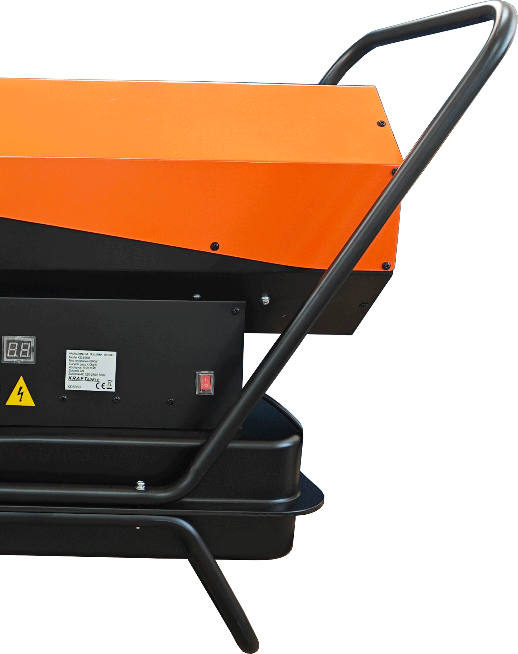 Incalzitor pe ulei 60 kW cu ventilator si termostat pentru incalzire spatii mari (KD5960) [7]