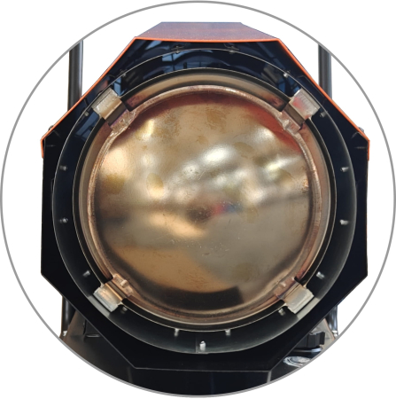 Incalzitor pe ulei 60 kW cu ventilator si termostat pentru incalzire spatii mari (KD5960) [9]