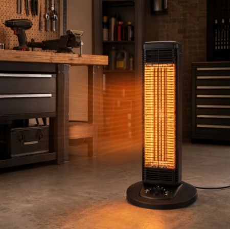 Incalzitor radiant electric 1500W oscilatie 2 trepte pozitionare verticala orizontala (KD6503) [4]