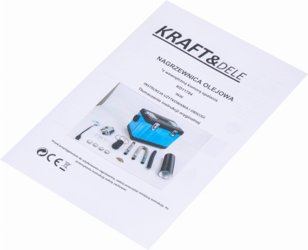 Incalzitor stationar pe motorina 9kW, camera ardere inchisa, display LCD, telecomanda, functie timer (KD11784) [4]