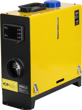 Incalzitoare arzatoare electrice / gaz / combustibil - Incalzitor stationar pe motorina 9kW cu telecomanda si display LCD pentru garaj atelier si rulota (KD5966)