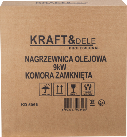 Incalzitor stationar pe motorina 9kW cu telecomanda si display LCD pentru garaj atelier si rulota (KD5966) [10]
