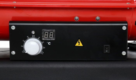 Incalzitor industrial pe ulei motorina tun aer cald caldura 30kW + Termostat (KD11710) [15]