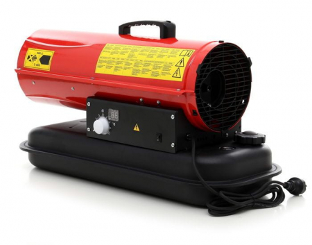 Incalzitor industrial pe ulei motorina tun aer cald caldura 30kW + Termostat (KD11710) [3]