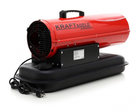 Incalzitor industrial pe ulei motorina tun aer cald caldura 35kW + Termostat (KD11711) [3]
