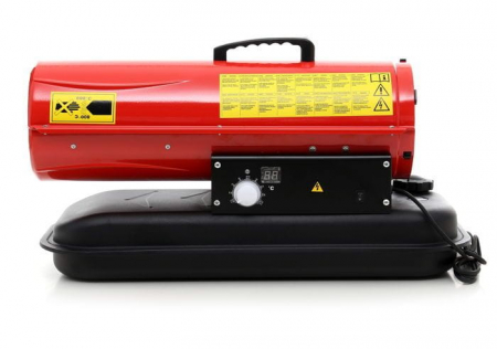 Incalzitor industrial pe ulei motorina tun aer cald caldura 35kW + Termostat (KD11711) [1]