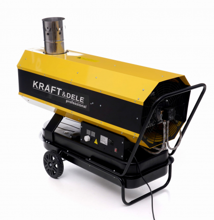 Incalzitor industrial pe ulei motorina tun aer cald caldura 65kW + Termostat (KD11717) [7]