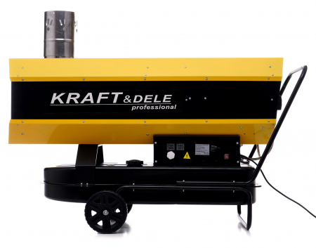 Incalzitor industrial pe ulei motorina tun aer cald caldura 65kW + Termostat (KD11717) [1]