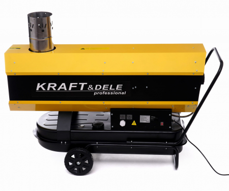 Incalzitor industrial pe ulei motorina tun aer cald caldura 65kW + Termostat (KD11717) [8]