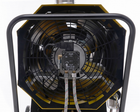 Incalzitor industrial pe ulei motorina tun aer cald caldura 65kW + Termostat (KD11717) [11]