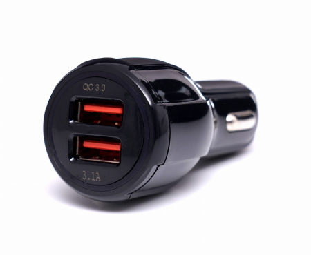 Încărcător auto QUICK CHARGE 2 porturi USB (KD1235) [5]