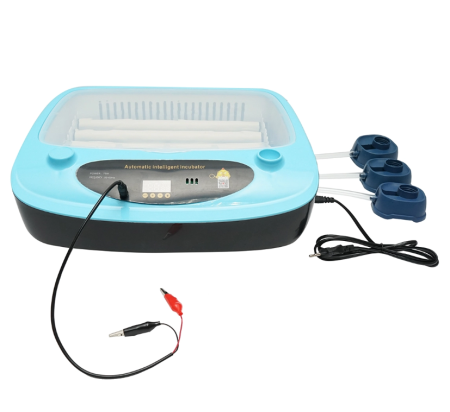 Produse noi (necategorizate) - Incubator automat 24 oua 75W, 12V-220V cu rotire automata, control temperatura, umiditate, afisaj digital (DISPM83)