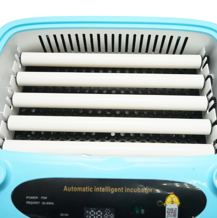 Incubator automat 24 oua 75W, 12V-220V cu rotire automata, control temperatura, umiditate, afisaj digital (DISPM83) [7]