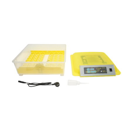 Incubator automat 48 oua 80W, 12V-220V cu rotire automata, control temperatura, umiditate, afisaj digital (DISPM85) [2]