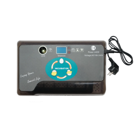 Incubator automat pentru oua 12 buc cu control temperatura si umiditate afisaj digital sistem ventilatie DISEX94 (BK77834) [1]