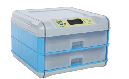 Incubator electric automat 128 oua 2 etaje control temperatura si umiditate alimentare 220V 12V (GF-2101) [1]