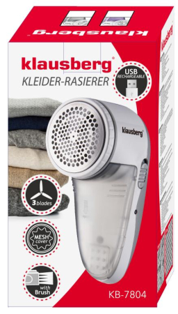 Indepartator de scame reincarcabil alb si gri (KB-7804) [17]