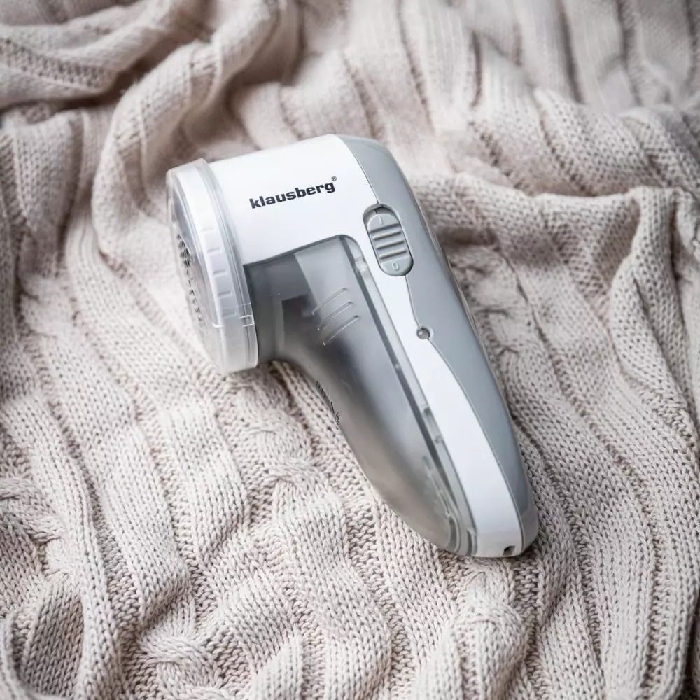 Indepartator de scame reincarcabil alb si gri (KB-7804) [8]