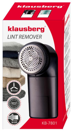 Indepartator de scame reincarcabil negru cu auriu (KB-7801) [14]