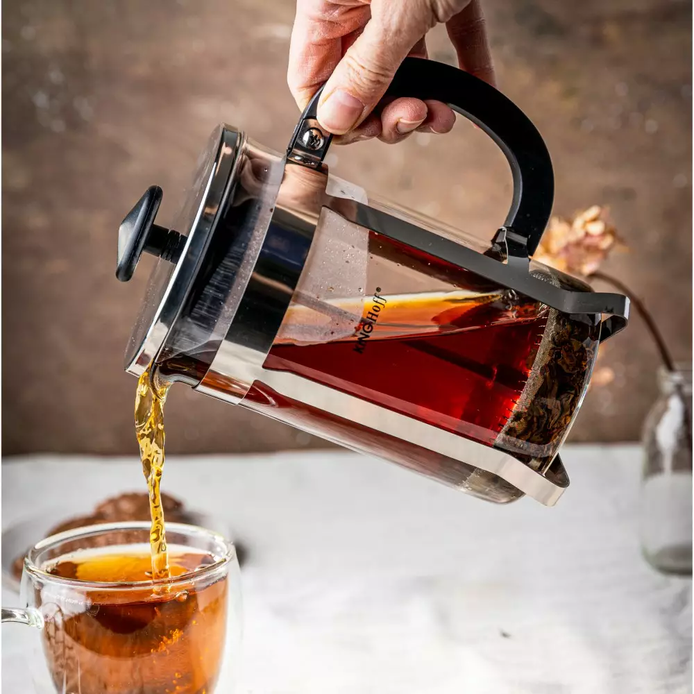 Infuzor de ceai si cafea din sticla 0,35l (KH-4836) [8]