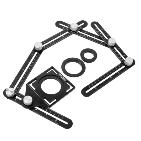 Produse noi (necategorizate) - Instrument de masurat unghiuri sablonare sablon (KD10385)