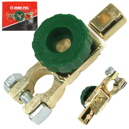 Altele - Intrerupator de masa tip Heblu pentru borna baterie, 12V-24V / 500A (M82539)