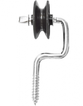 Gard electric - pachete si accesorii - Izolator colt cu fanta rotita gard electric 6.9mm DISBY90 (BK87644)