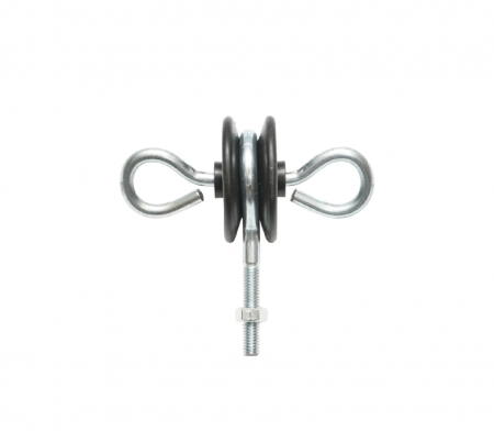 Izolator cu ancorare dubla 5.9mm 93x82mm poarta gard electric DISBY88 (BK87673) [1]