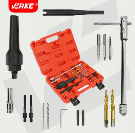 Kit demontare bujii incandescente rupte, M8 si M10 (V86234) [15]