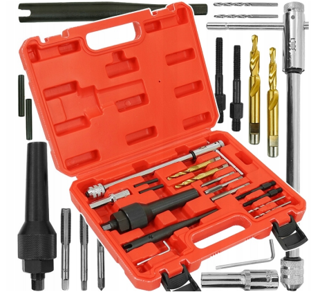 Altele - Kit demontare bujii incandescente rupte, M8 si M10 (V86234)