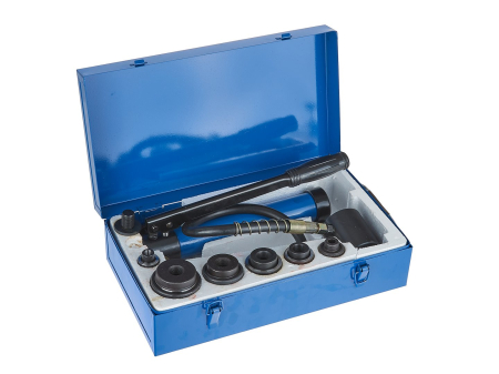Kit hidraulic pentru perforare tabla metalica 22-60 mm cu forta 10 tone (G00915) [3]