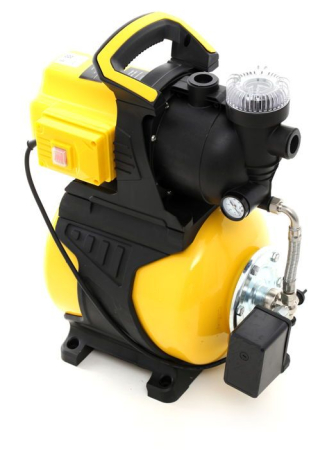 Scule electrice - Kit hidrofor pompa de gradina 19L 1300W H refulare 35m si presostat (KD743)