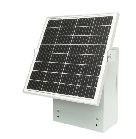 Kit pachet gard electric 12 Joule 12 220V 1000m cu kit fotovoltaic panou solar 30W baterie 12V 12Ah cutie protectie cu suport panou (BK87126-1000-30W-12Ah-Cutie) [3]