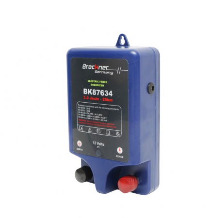 Kit pachet gard electric 3 Joule 12 220V panou solar fir 1000m (BK87634-1000-02) [10]