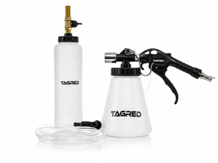 Kit pneumatic pentru aerisire si schimb lichid de frana 6-12 bar cu 4 adaptoare (TA4250) [1]