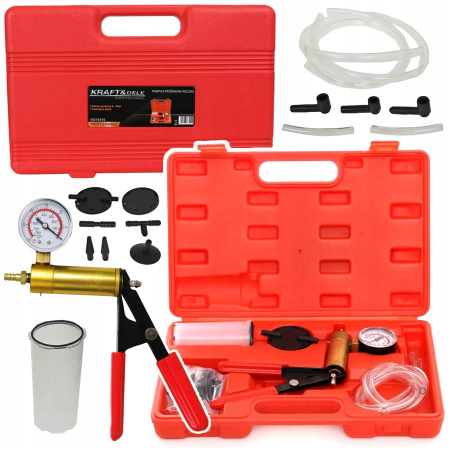 Testere / masuratoare - Kit pompa tester de presiune si vacuum vid (KD10516)