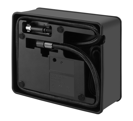 Kit reparare anvelope cu compresor 12V si lichid etansant 450 ml (KD12703) [4]
