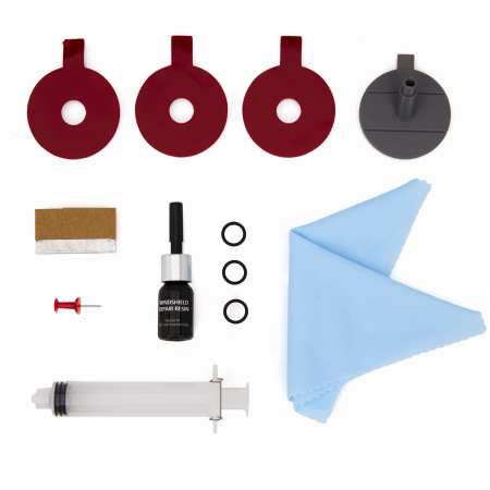 Produse noi (necategorizate) - Kit reparare geamuri auto, 12 elemente (KD10884)