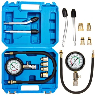 Testere / masuratoare - Kit tester presiune motoare benzina 0-20bar 8 piese (S10453)