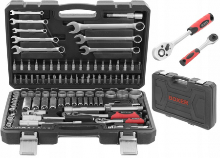Trusa chei scule tubulare fixe combinate E torx capete surubelnita clichet 110 piese (BX-012S) [7]