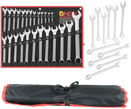 Set 25 chei fixe combinate 6-36mm 25bucati piese Chrome-Vanadium Cr-V (OX-252) [2]